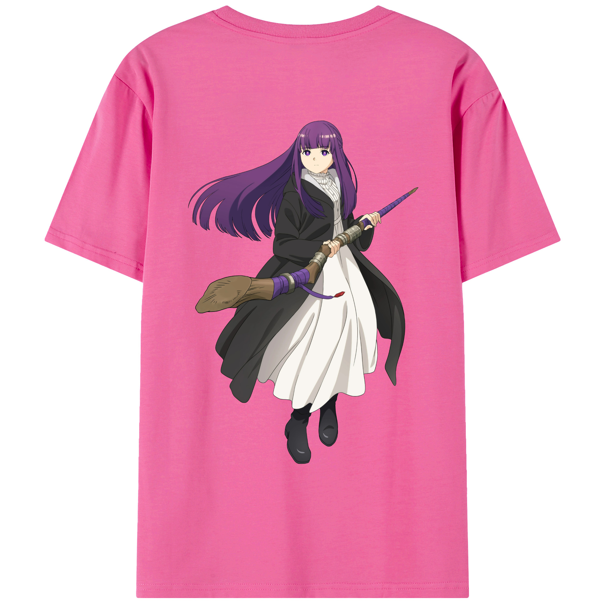 （画像用） 葬送のフリーレン Frieren レディース半袖Tシャツ(バックプリント)